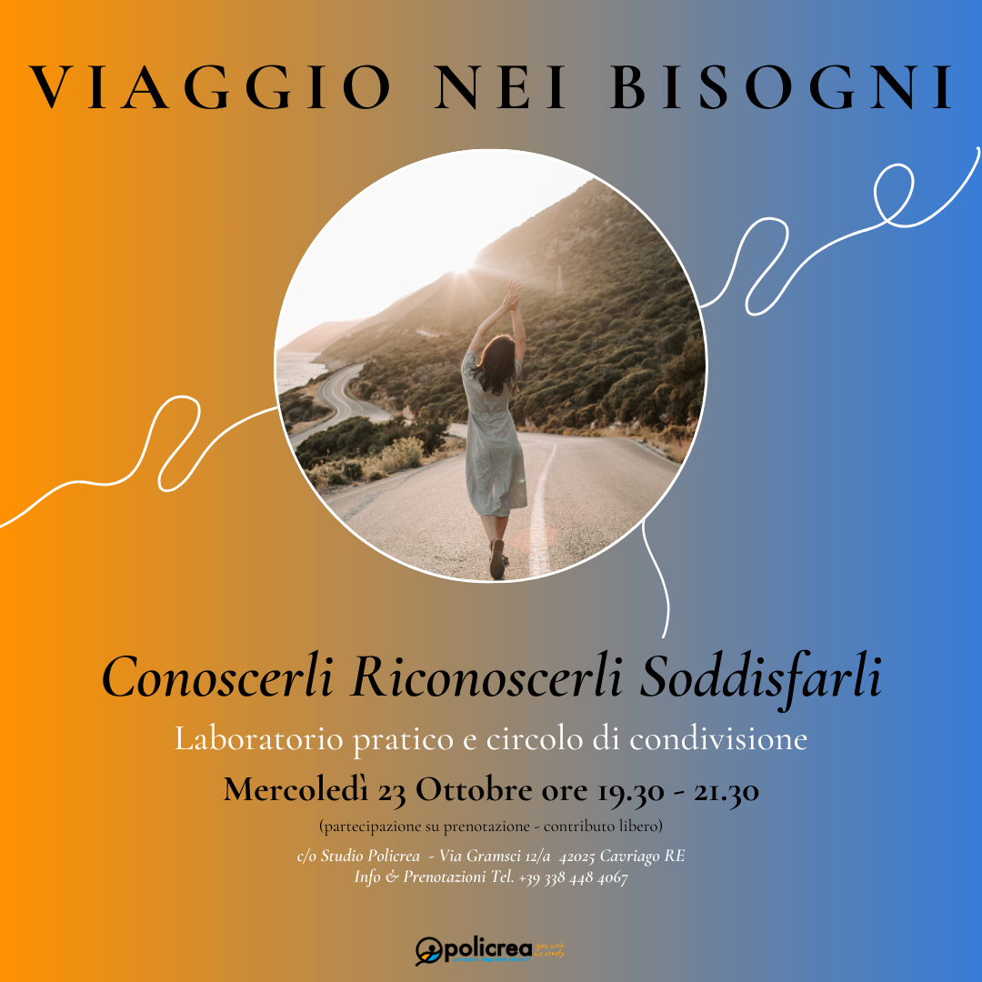 Viaggio nei Bisogni