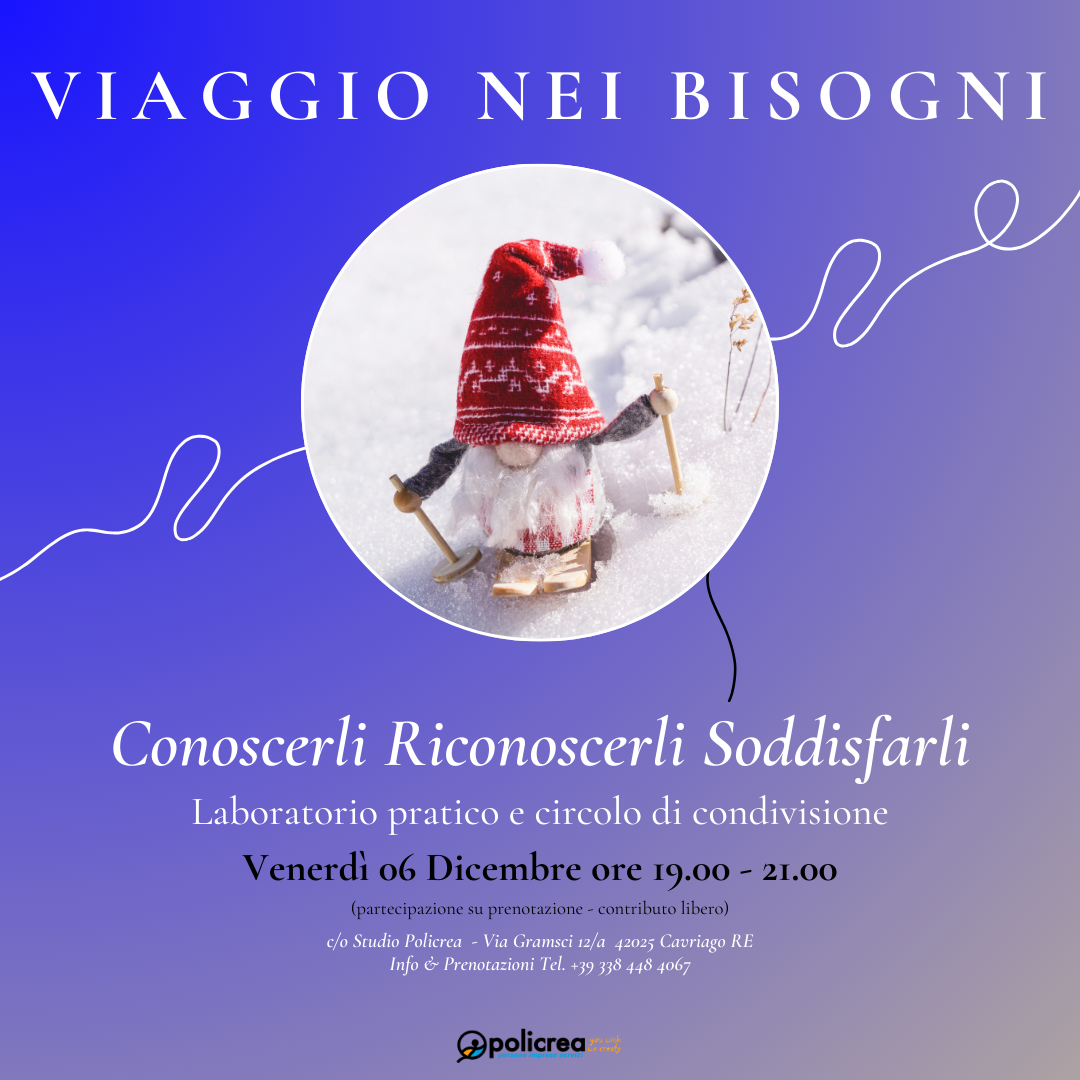 Viaggio nei Bisogni 5