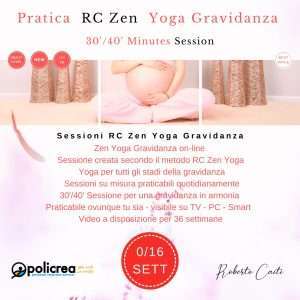 Corso RC Zen Yoga Gravidanza 0 -16 Settimane - Stabilità