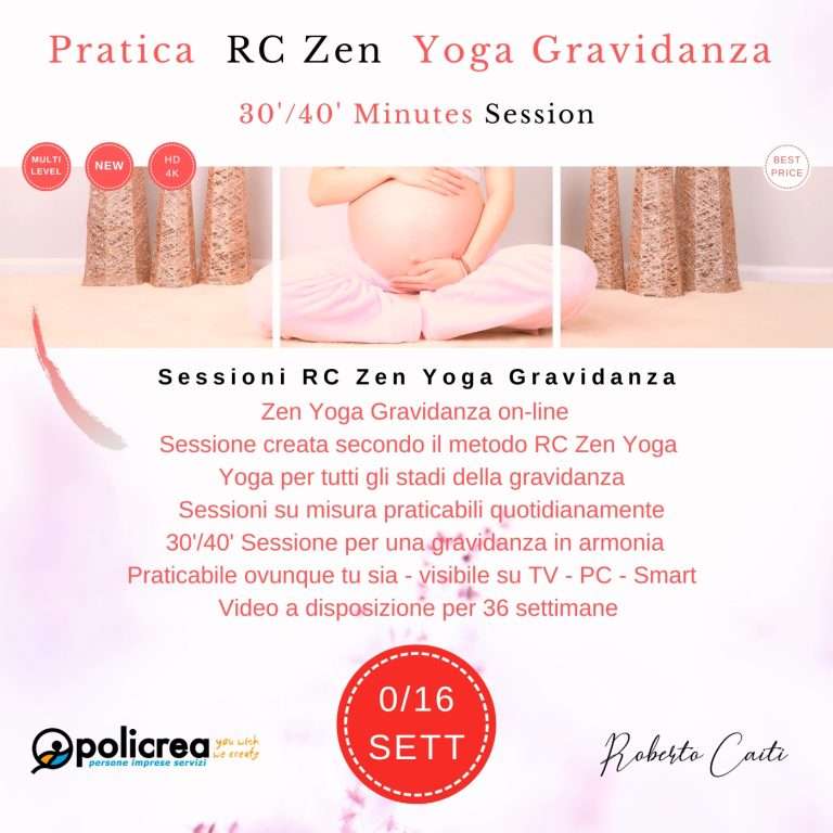 Corso RC Zen Yoga Gravidanza 0 -16 Settimane – Stabilità