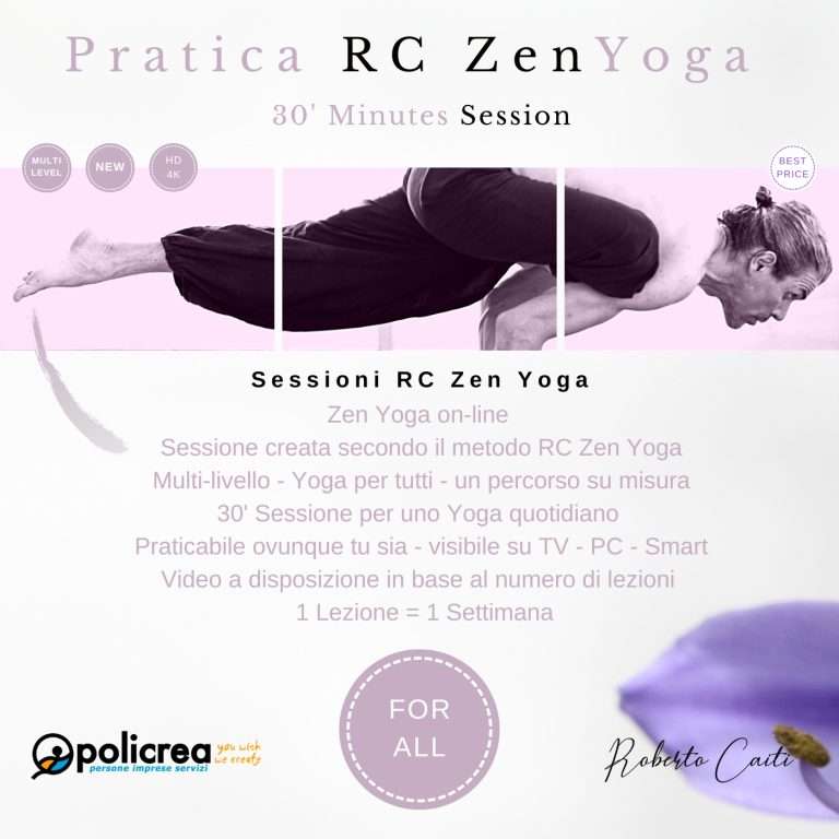 30′ Minuti Lezione RC Zen Yoga – For All – 3 Sessioni